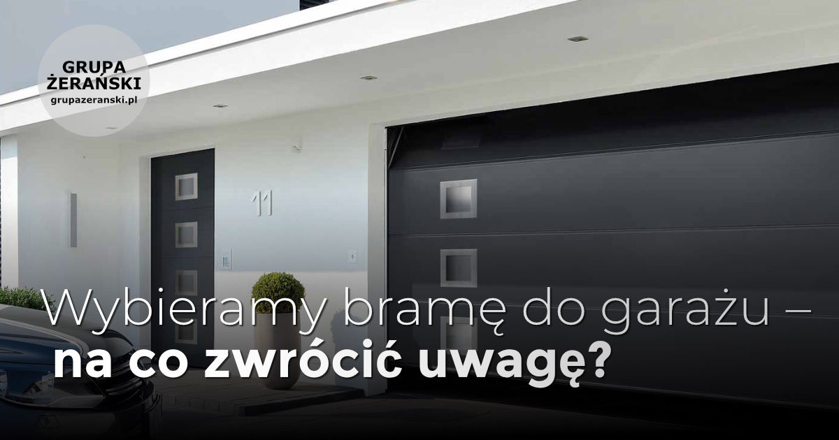 Wybieramy bramę do garażu na dwa samochody – na co zwrócić uwagę?