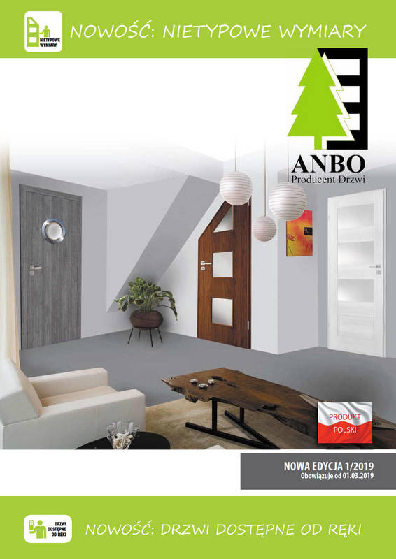 Katalog drzwi wewnętrznych ANBO