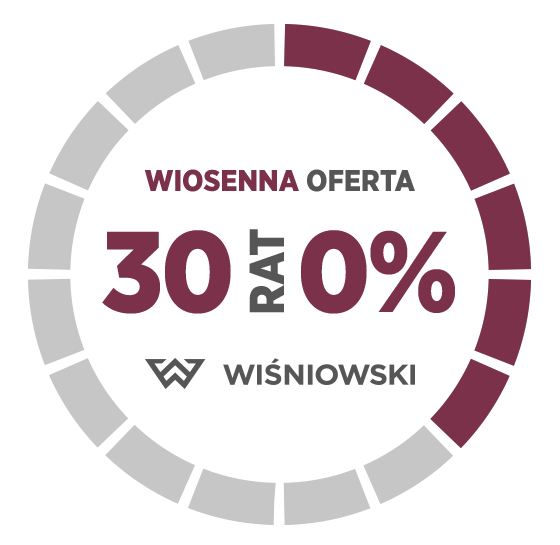 Promocja Wiśniowski 30 rat 0%