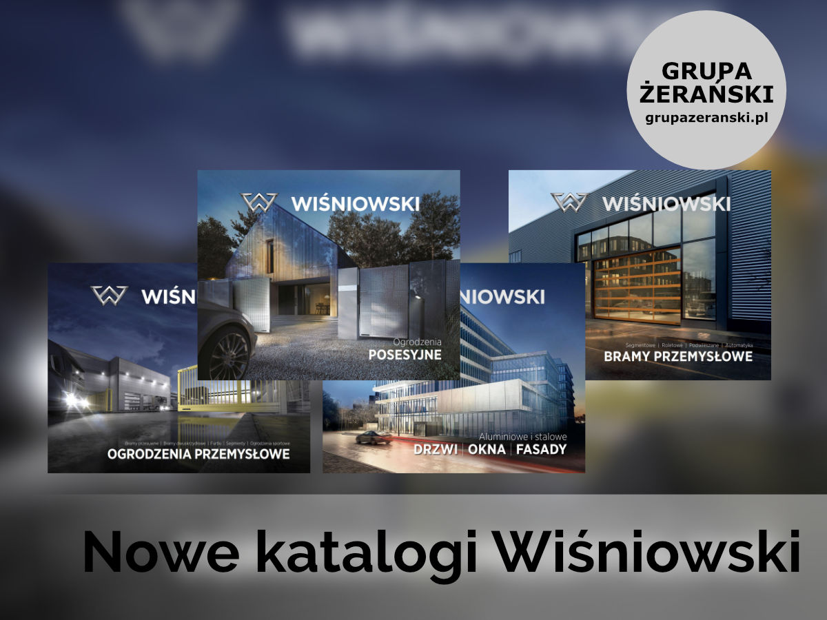 Nowe katalogi produktowe firmy Wiśniowski